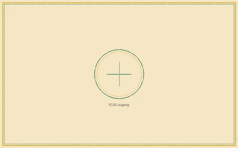 DB彩票 福彩3d九宫格数字分布与飞星轨迹图